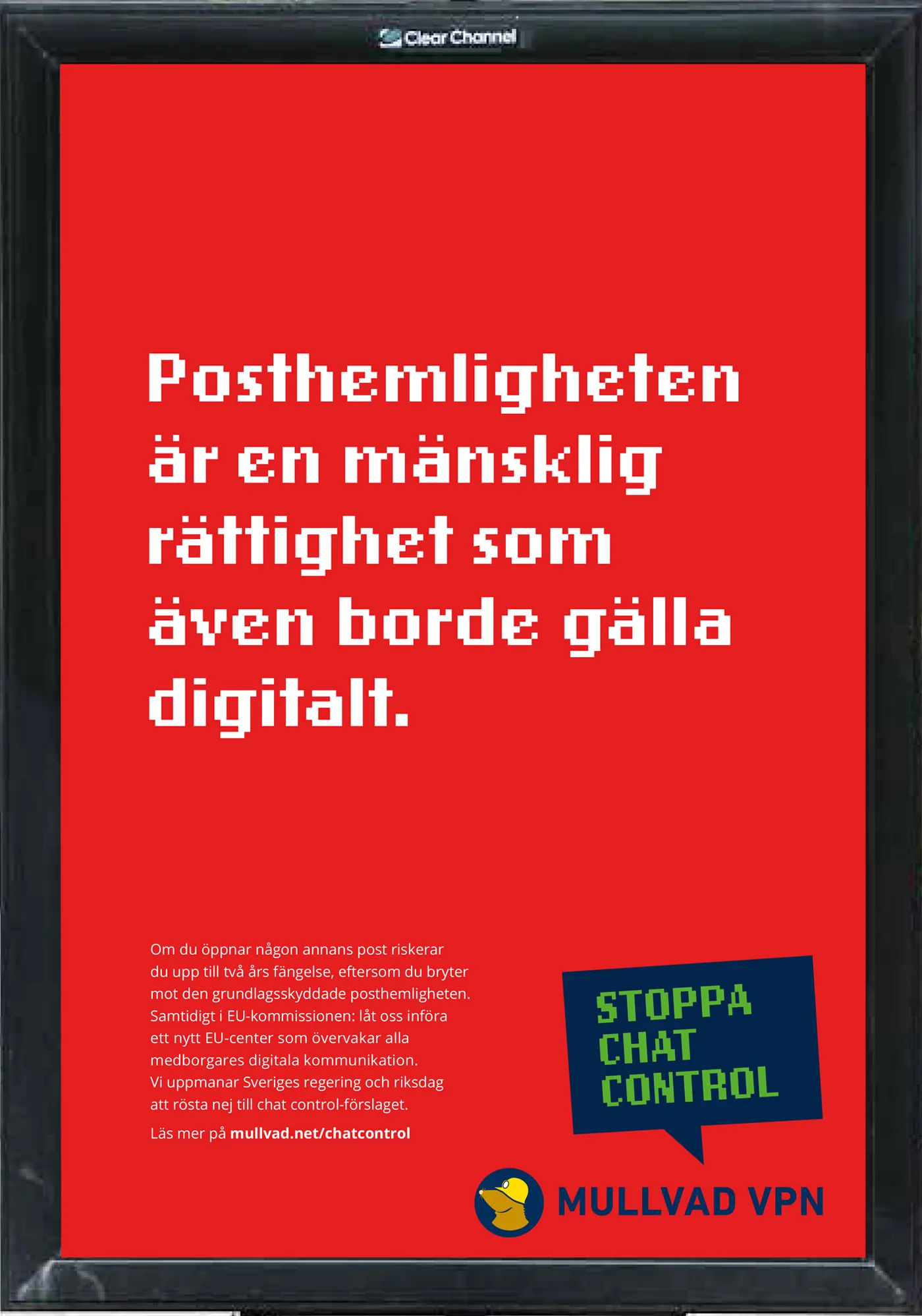 Posthemligheten är en mänsklig rättighet som även borde gälla digitalt.