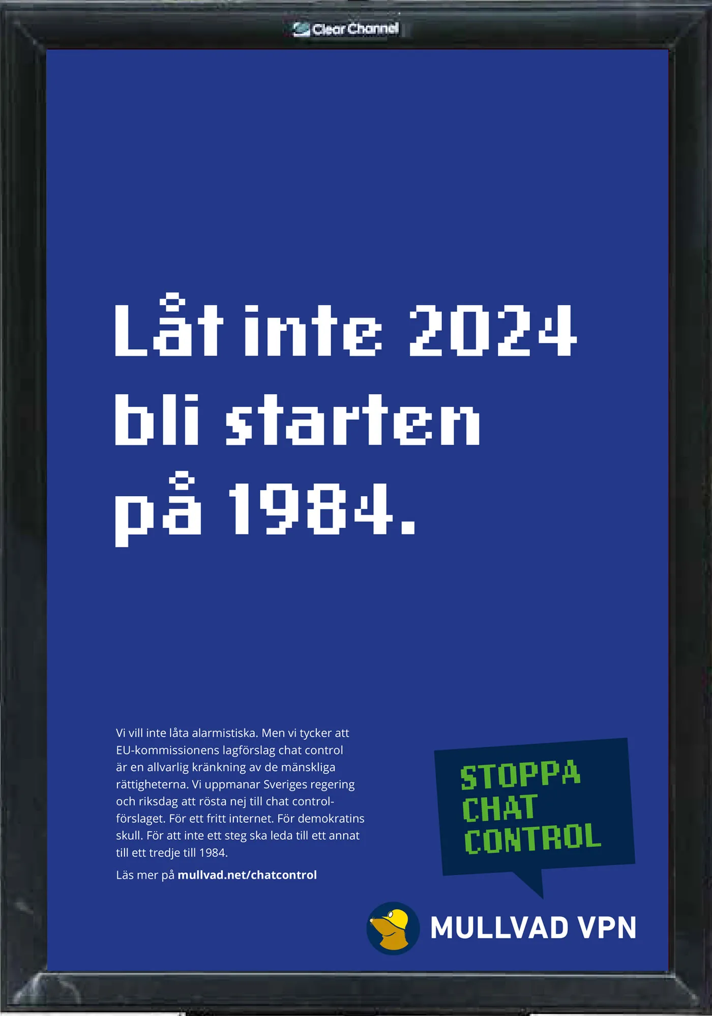 Låt inte 2024 bli starten på 1984.