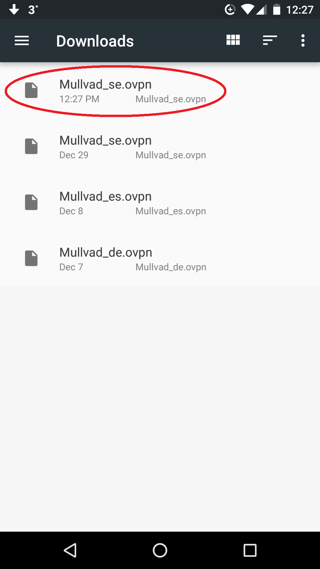 mullvad android