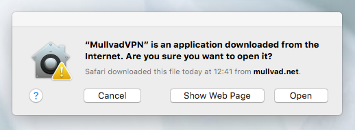 mullvad vpn mac