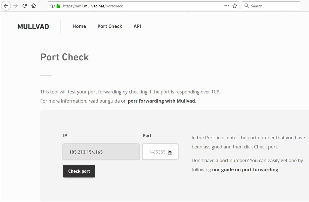 portforward checker