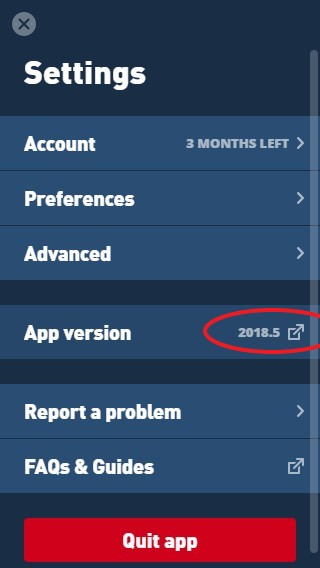 Make sure you have version 2018.5 or later of the Mullvad VPN app.